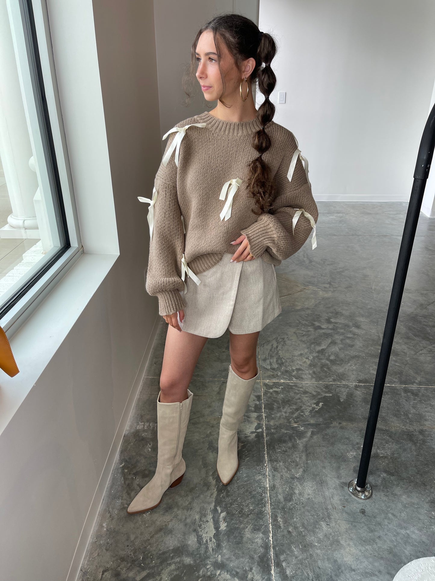 Tana Taupe Sweater