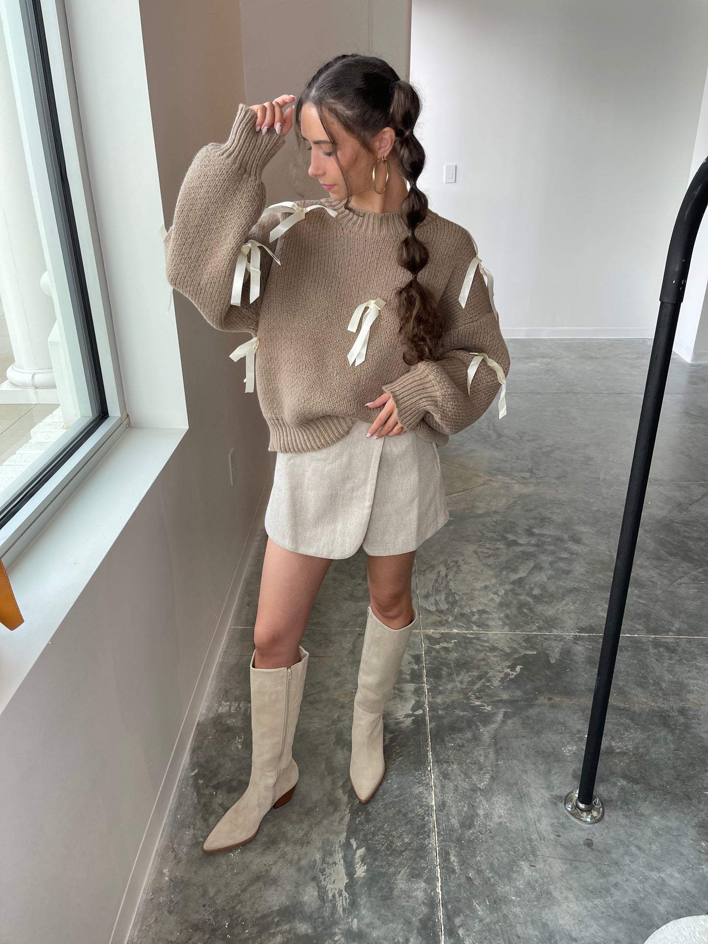 Tana Taupe Sweater